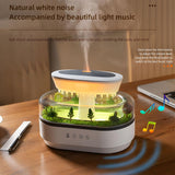 Holwim difusor con sonido de lluvia para dormir mejor.