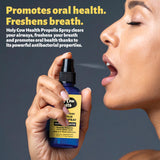 Holy Cow Health Propolis Manuka frasco-ergonomico facilita manejo cómodo