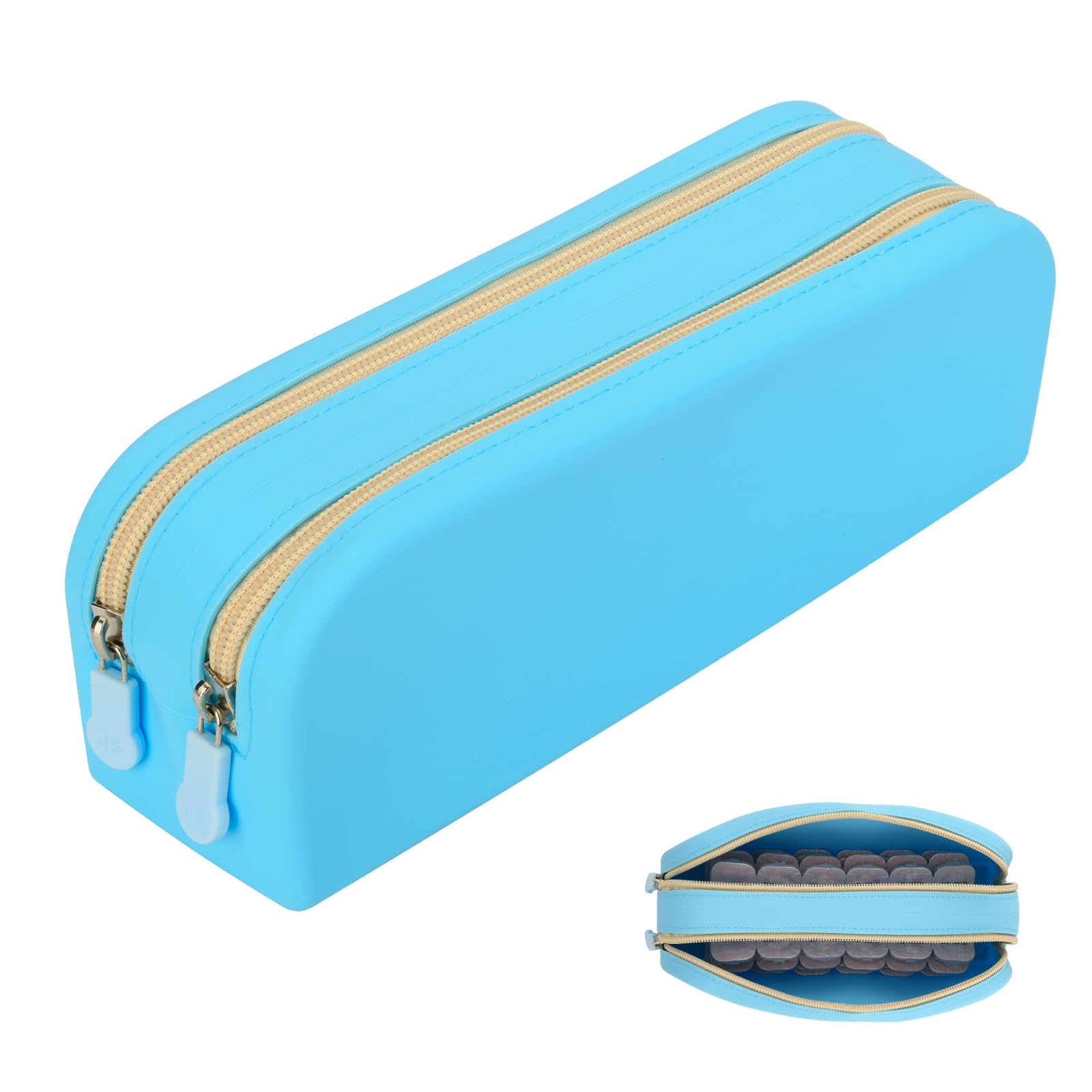 Homakover organizador de lentes portátil con capacidad para 40 lentes, ideal para viajar