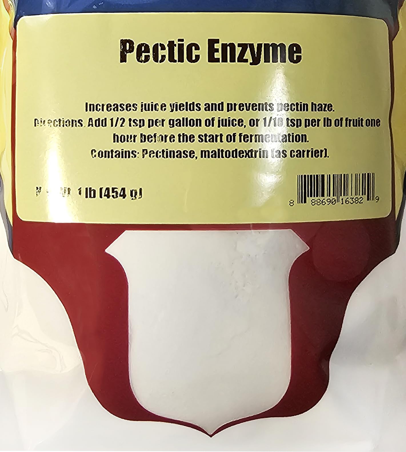 Home Brew Ohio Enzima Pectinasa en polvo ayuda a reducir turbidez de pectina