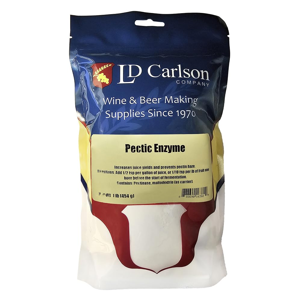 Home Brew Ohio Enzima Pectinasa ayuda a obtener vino más claro tras fermentación