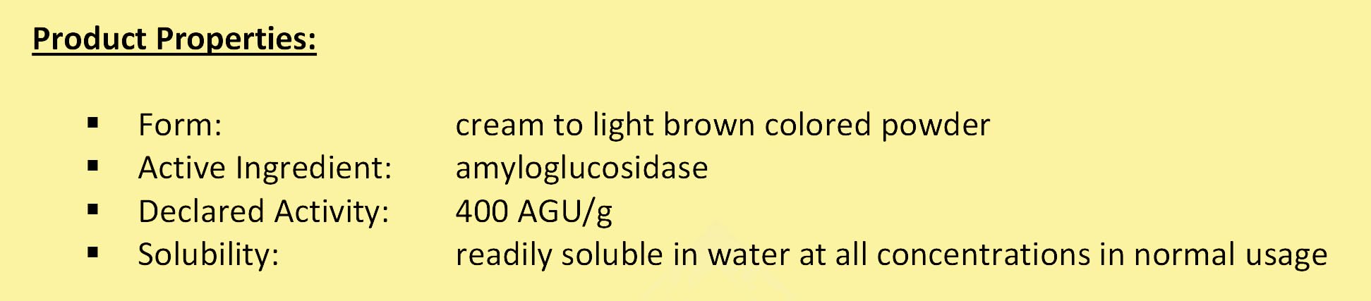 Home Brewing Supplies Glucoamylase 6108, almacenamiento adecuado para larga vida útil del producto.