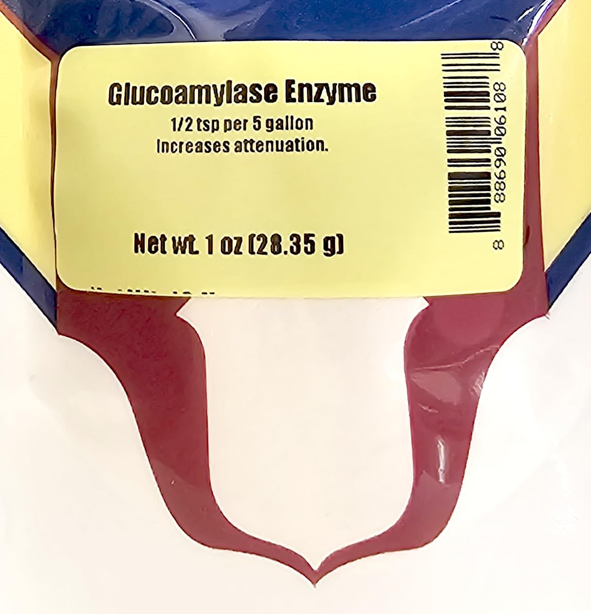 Home Brewing Supplies Glucoamylase 6108, proceso de fermentación artesanal con enzima en el mosto.