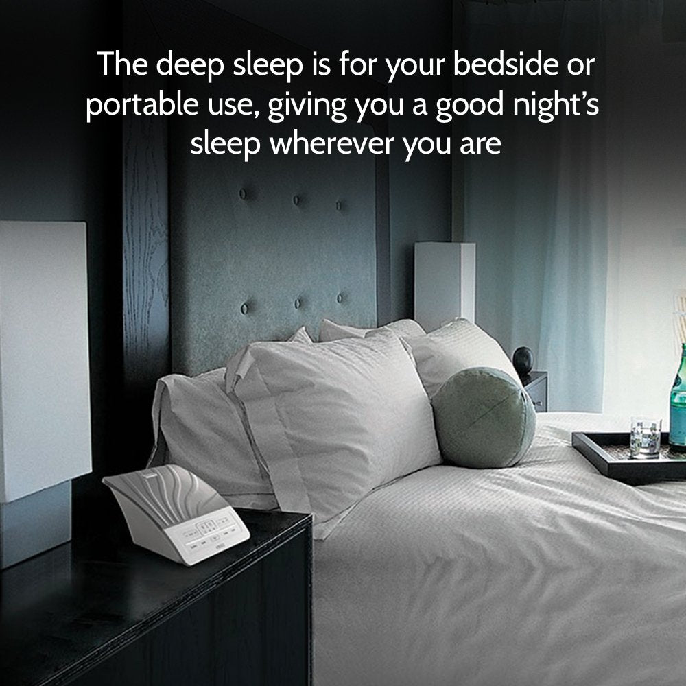 HoMedics Deep Sleep I, adaptador/baterías, use en casa o de viaje sin perder funcionalidad