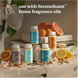 Homedics SereneScent, aceites SereneScent vendidos por separado para fragancias limpias.