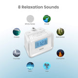 HoMedics SoundSpa alarma doble para dos horarios diferentes