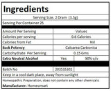 Homeomart Calcarea Carbonica pellets dosificación diaria.