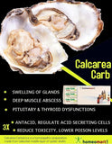 Homeomart Calcarea Carbonica pellets para uso diario y llevar.