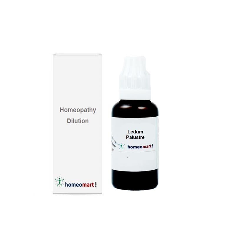 Homeomart Ledum Palustre: gotero para dosis precisas en cualquier lugar.