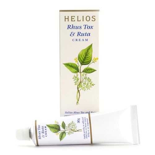 Textura suave de la crema Rhus Tox y Ruta al tacto