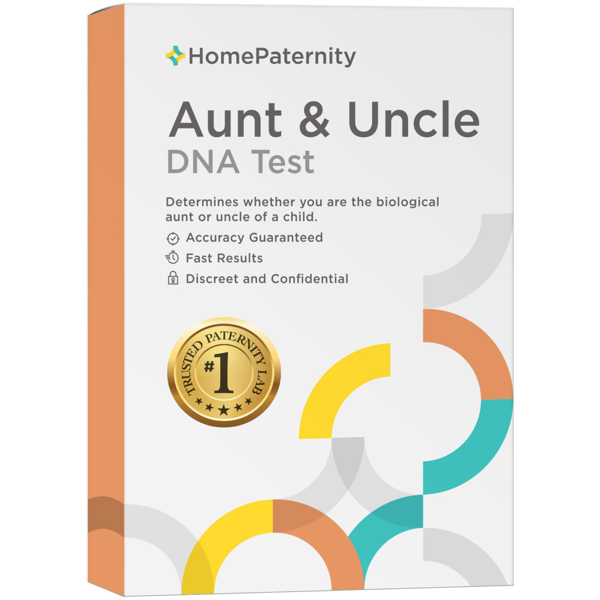 HomePaternity muestra bucal para tío, prueba de ADN precisa y fácil de realizar