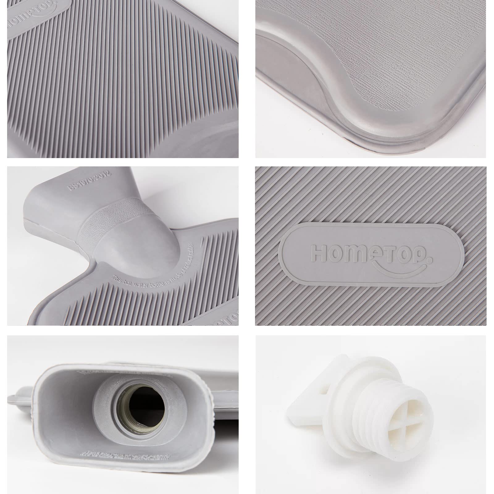 HomeTop uso en cama con funda de zorro para mayor comodidad