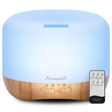 Homeweeks difusor de aceites con tanque de 300 ml para aromaterapia en casa