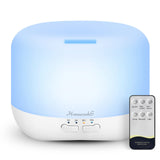 Homeweeks difusor aromaterapia 500ml con niebla suave para espacios grandes.