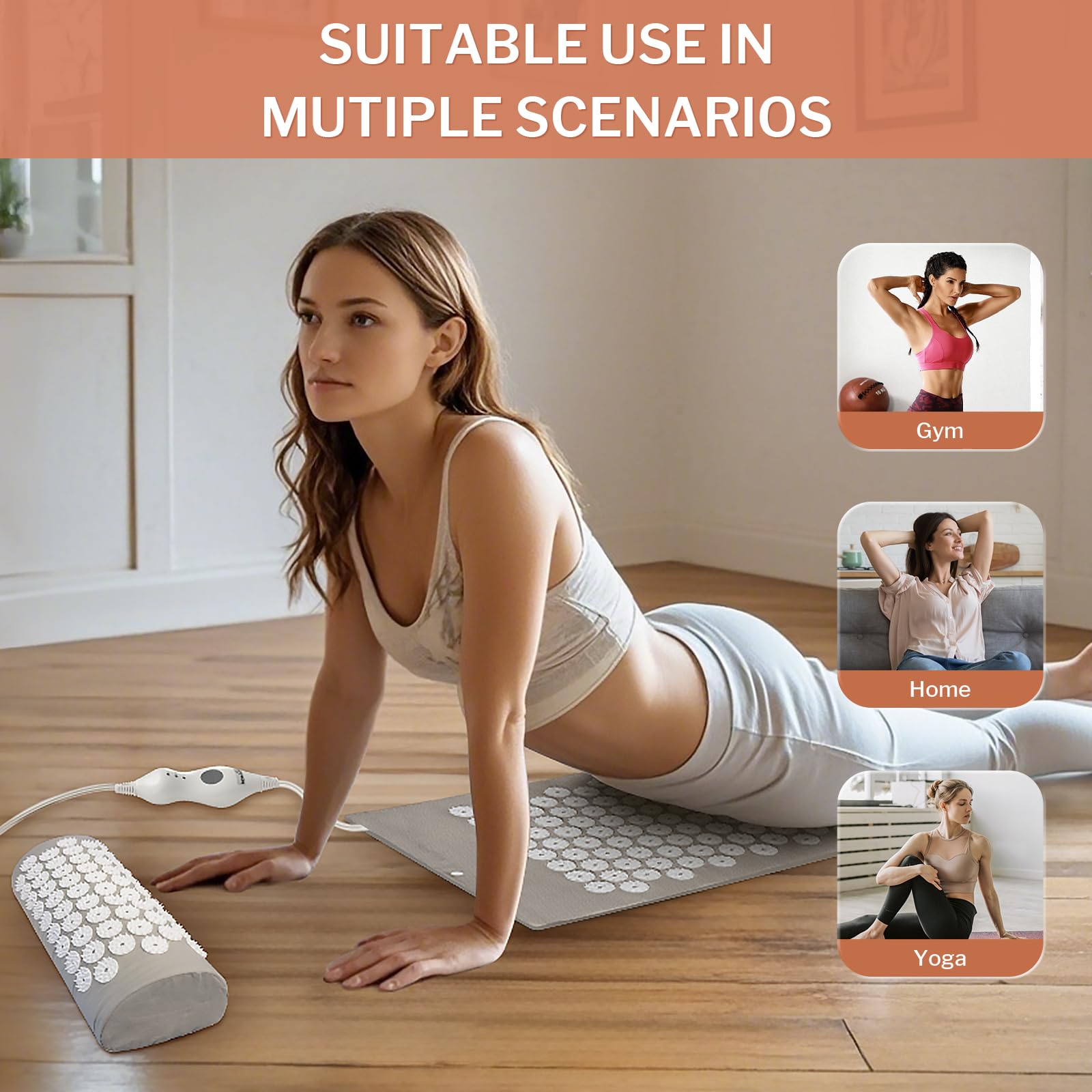 HOMLYNS lavable a máquina para limpieza rápida tras sesiones intensas.