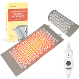 HOMLYNS manta acupresión con calefacción, tres niveles para relajación en casa.
