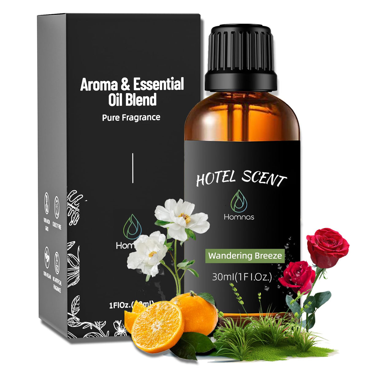 Homnas Wandering Breeze: bote-difusor elegante para ambiente de hotel en casa