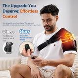 HOMRELEXA calor rápido y uniforme en hombro para alivio constante.