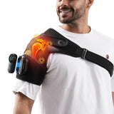 HOMRELEXA hombro calefactor inalambrico con control remoto magnético para mayor comodidad.