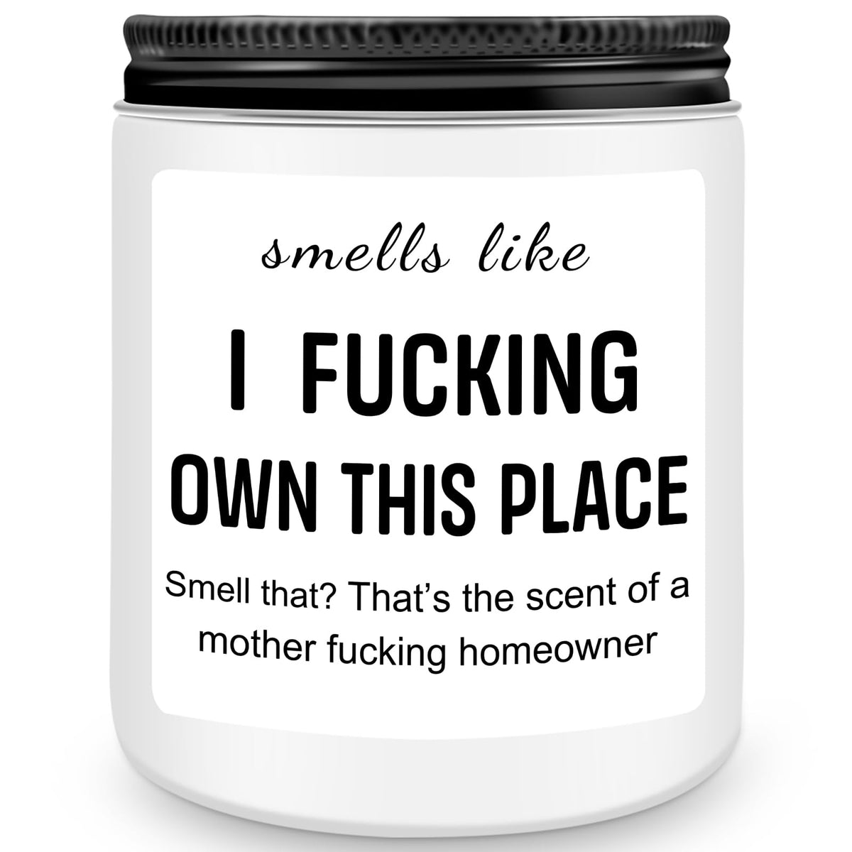 Vela Homsolver lavanda para nuevo hogar, crea ambiente cálido.