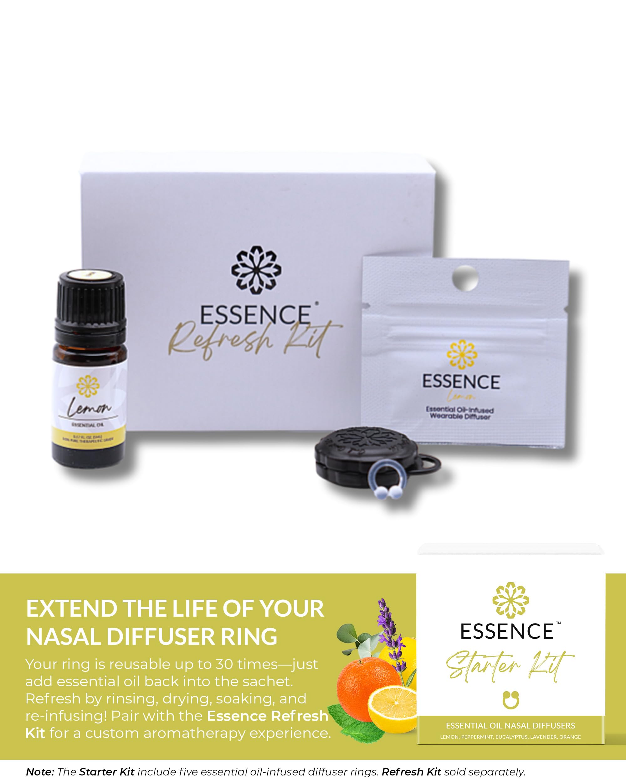 HONÉ accesorios para uso diario, difusor nasal y protección del aroma.