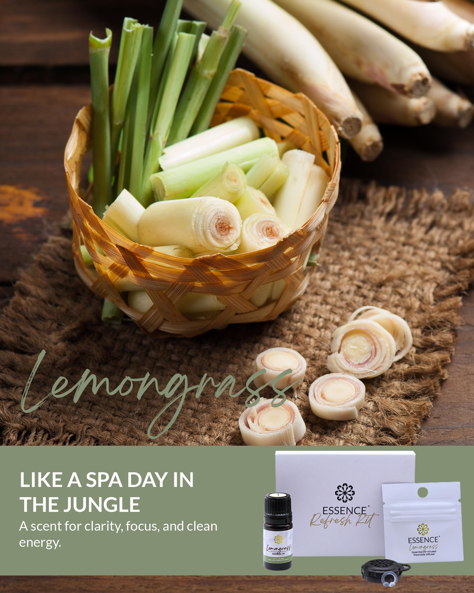 HONÉ Essence: aceite de citronela en 5 ml para fragancia duradera