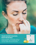 HONÉ Essence anillo nasal: inhalación fresca para concentración en el trabajo.