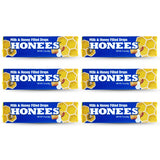 Honees Leche y Miel pastillas en empaque compacto para viajar