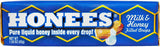 Gotas Honees de Miel y Leche: capa de leche cremosa envuelve el relleno.