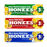 Gotas Honees variedad pack: selección de sabores para cuidar la garganta.
