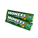 Barras Honees Mentol Eucalipto, 9 gotas por barra, sabor refrescante.