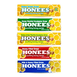 Honees pack variedad frente: comodidad para alivio de la garganta en casa.
