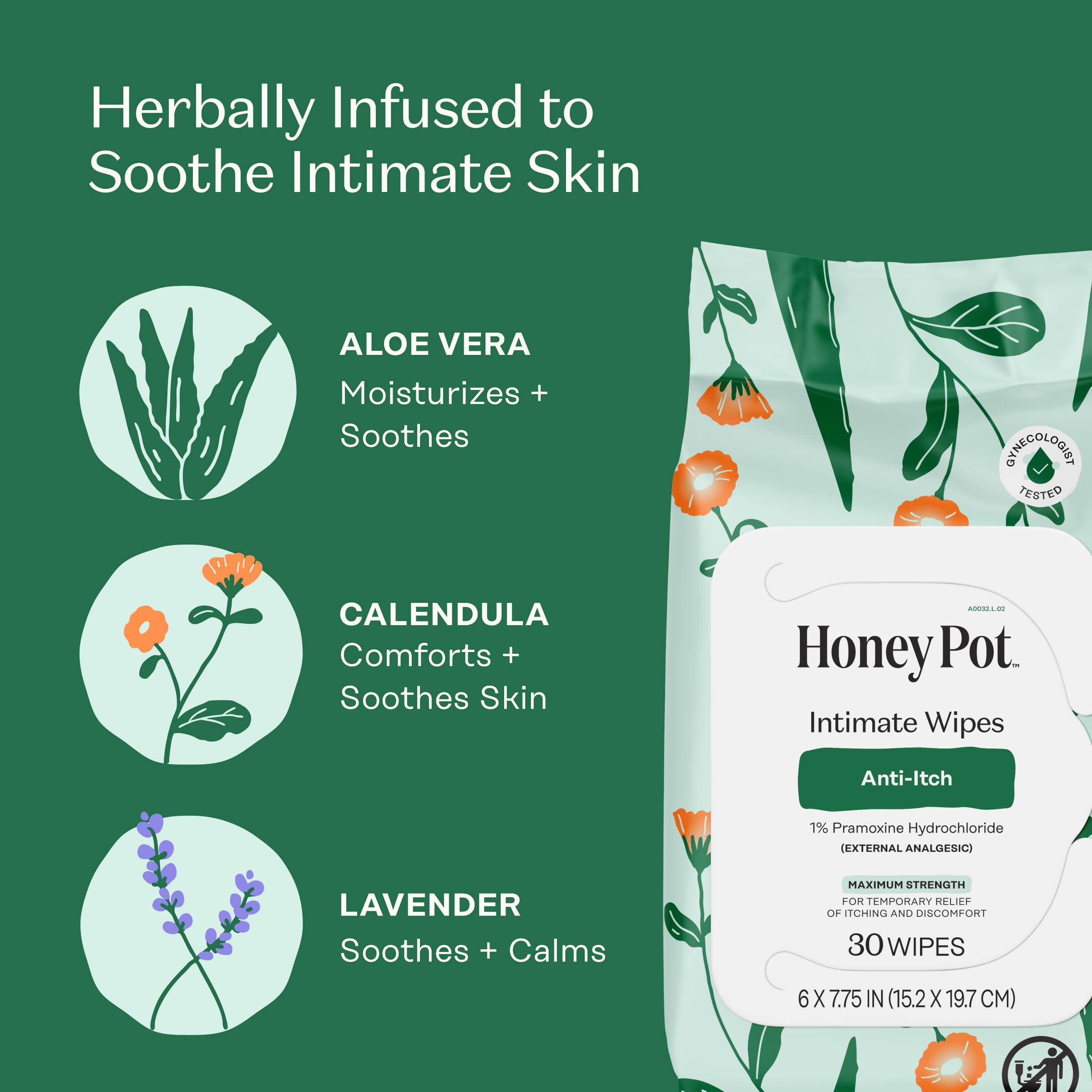 The Honey Pot Company - calendula, lavanda y aloe, ingredientes clave para hidratación suave