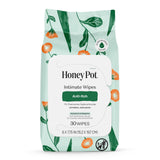 The Honey Pot Company - toallitas antiprurito, empaque frontal para uso diario y cómodo