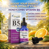 HoneyCombs frasco vidrio B5, opción vegana y simple.