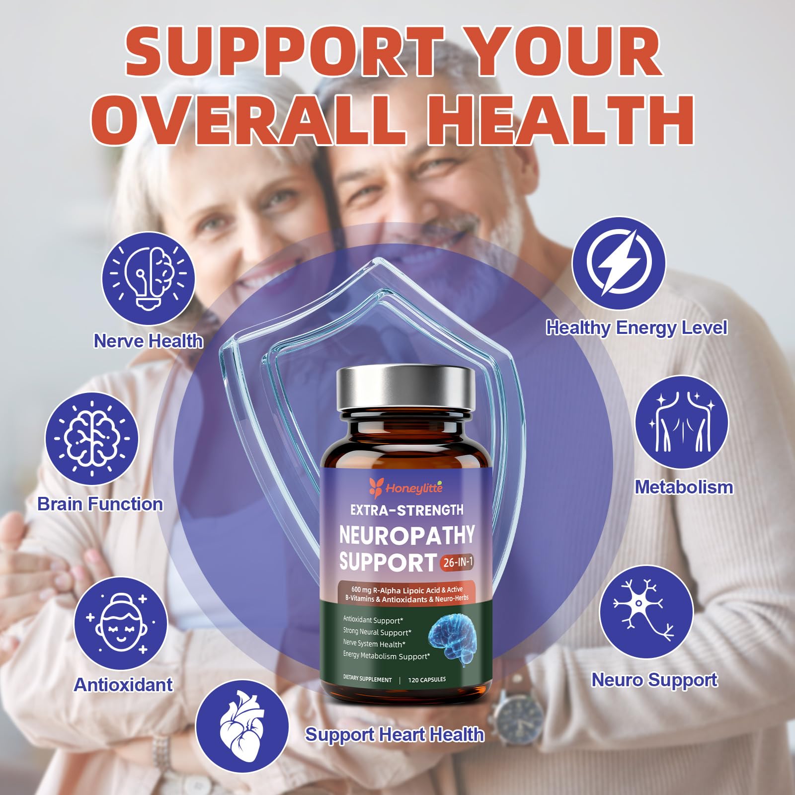 Honeylitte Alfa Lipoico Acido, entorno adecuado para consumo diario