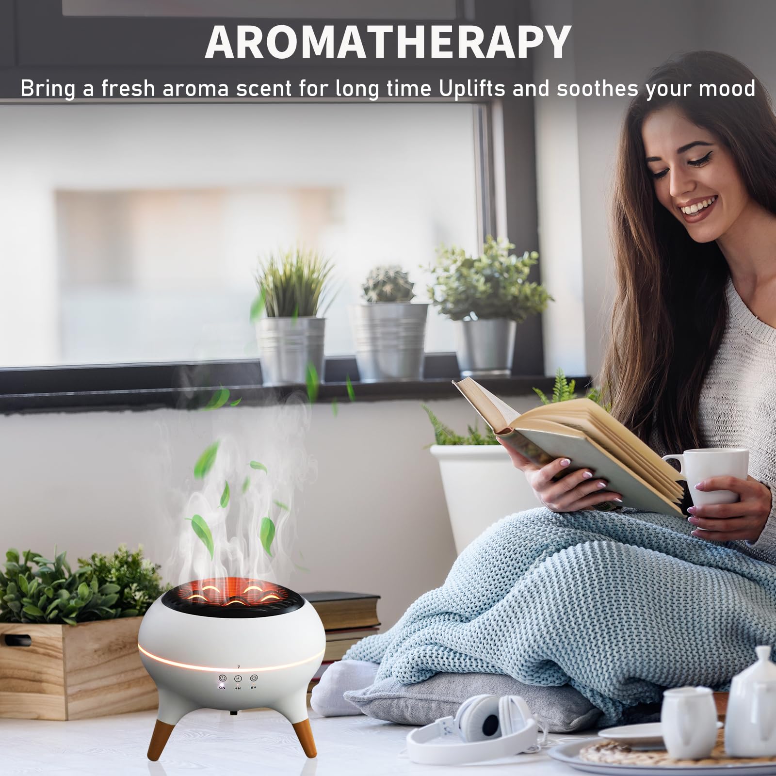 HONEYYEAR difusor con apagado automático para seguridad y tranquilidad.