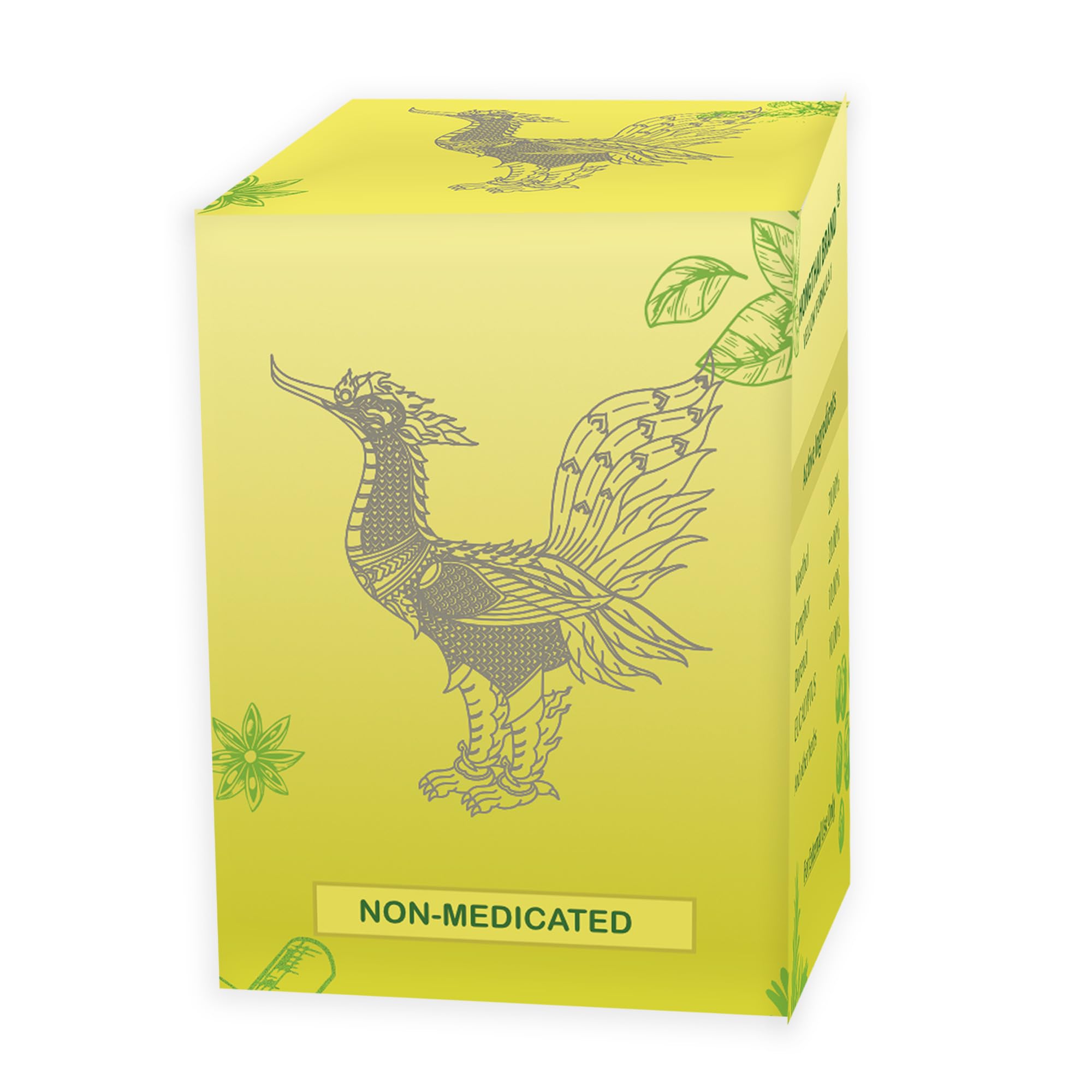 Hong Thai inhalador nasal tradicional, dorso, facilita uso diario y rituales de calma.