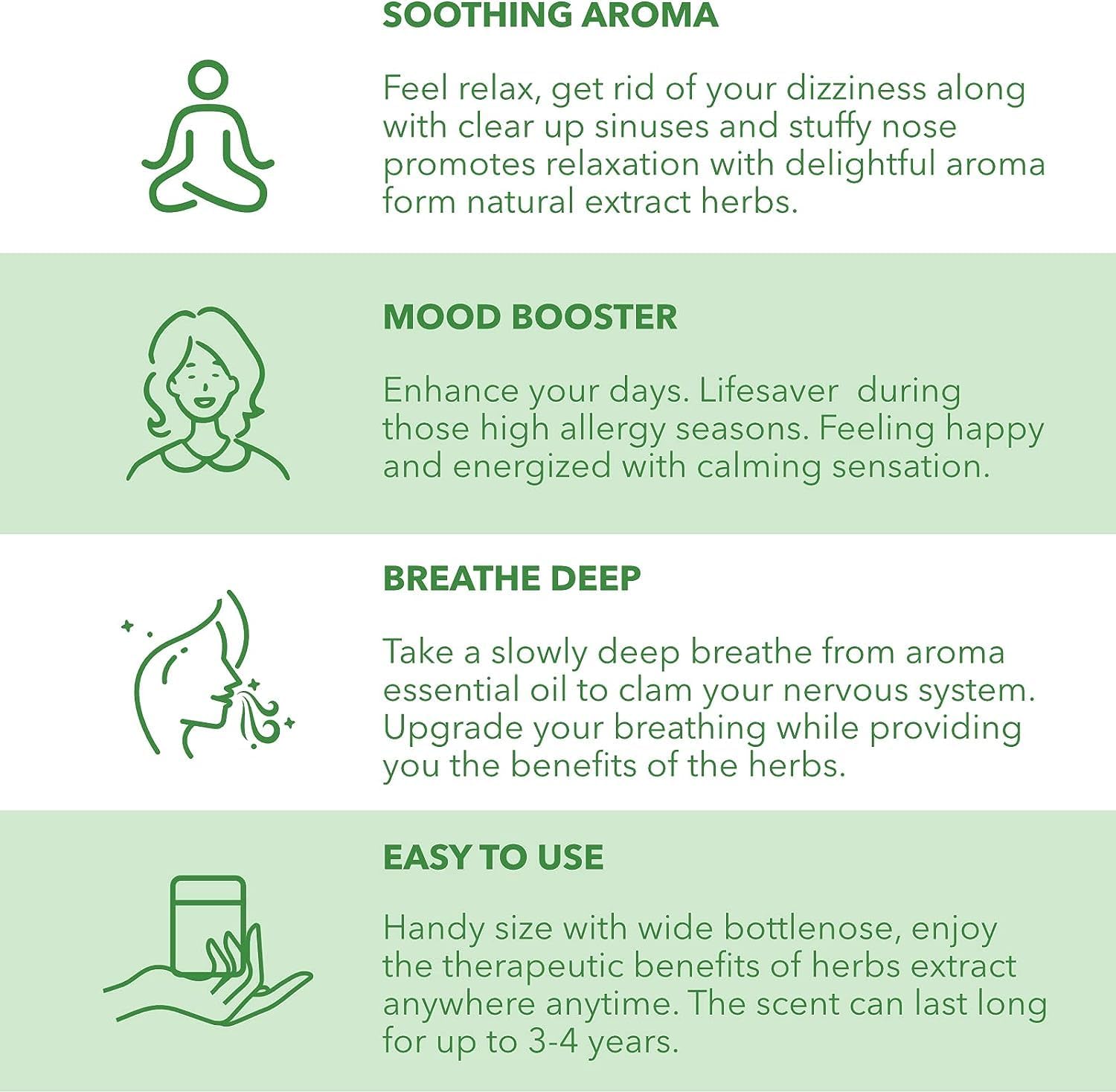 Uso de HONG THAI para meditación y relajación, con aroma natural y calmante.