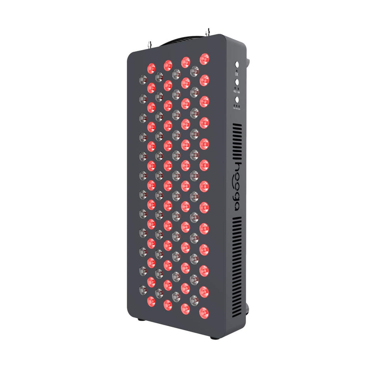 Hooga HG500, panel de luz roja para bienestar en casa con distribución uniforme.