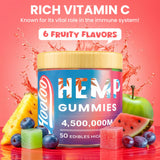 Gomitas HOOLOO hemp extra fuerza sabor sandía para relajación suave