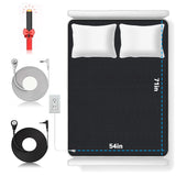 HOOTACH manta-conexion-tierra-cama, dos cables para dormir más cómodo.