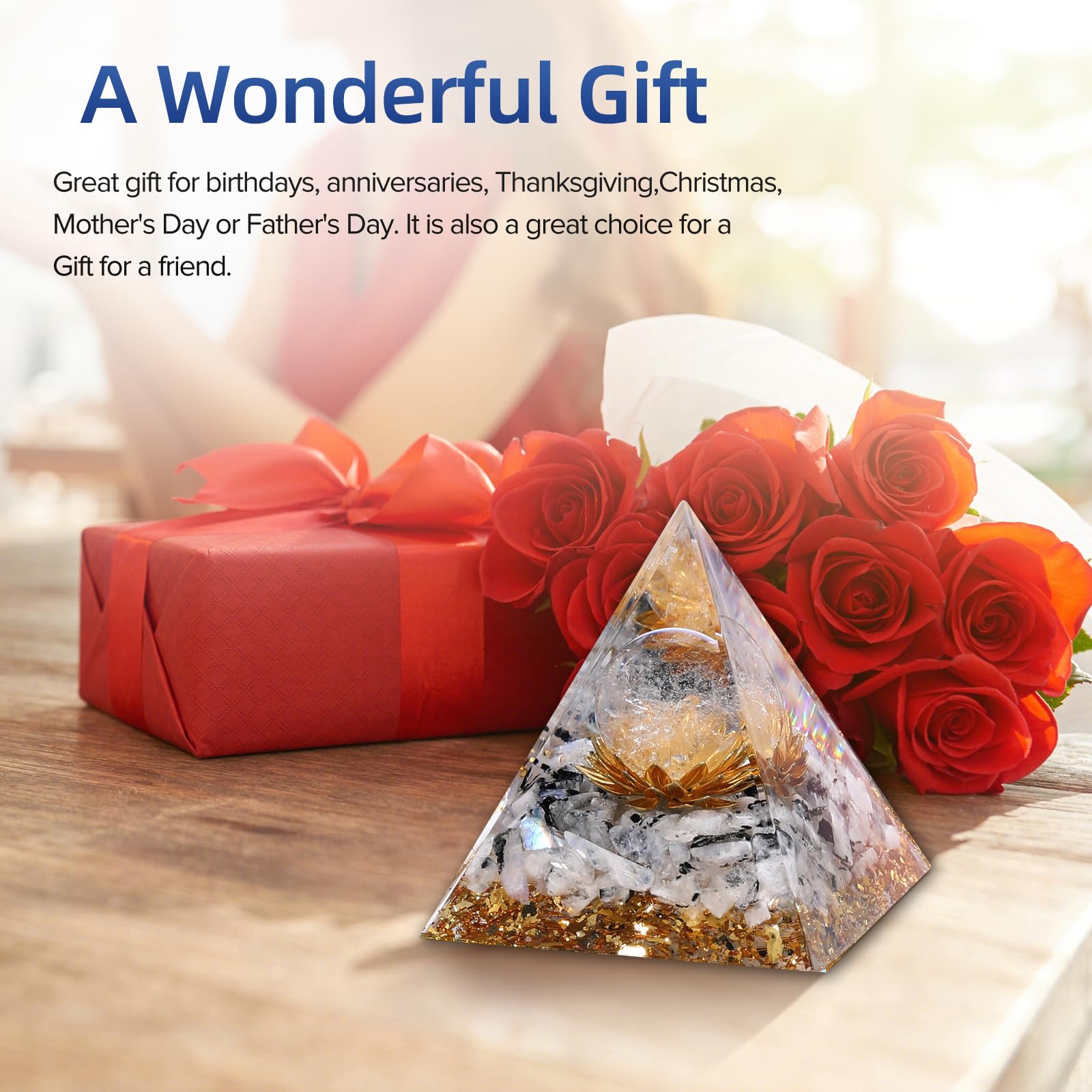 Regalo Hopeseed de energía positiva, perfecto para amantes de las gemas