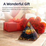 Hopeseed Regalo ideal: pirámide de cristales para bienestar y buena vibra.