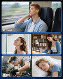 Hopihe tapones compactos para viaje y sueño tranquilo.