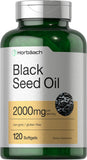 Horbaach Aceite de Semilla Negra cápsulas blandas de 2000 mg, toma diaria fácil.