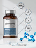 Presentación sin OGM de Horbaach Benfotiamina 300 mg.