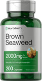Horbäach cápsulas-extracto-alga-marrón: cápsulas con fucoxantina para apoyo antioxidante.