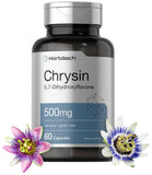 Horbäach Chrysin 500mg frasco de cápsulas para uso diario
