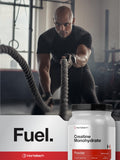 Batido con Horbäach Creatine Monohidrato, sabor neutro para entrenamientos